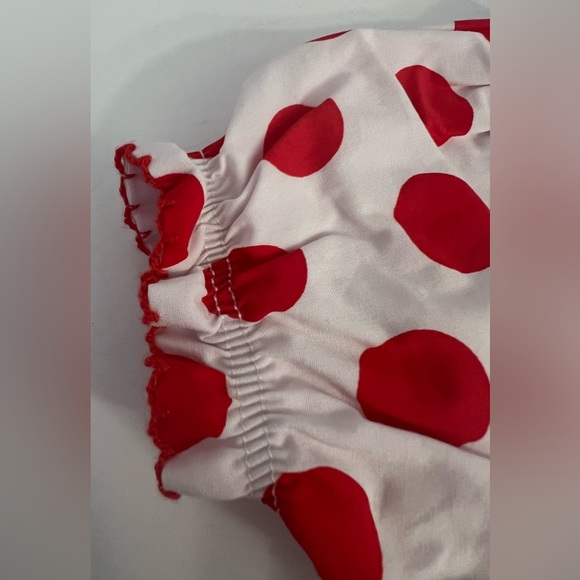 New DISNEY Baby Minnie Mouse Red  Infant 12-18 M Dress - Picture 13 of 16